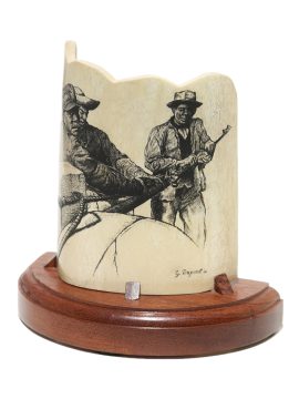 Gerry Dupont Scrimshaw - Mounting an Iron