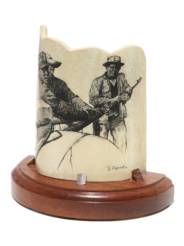 Gerry Dupont Scrimshaw - Mounting an Iron