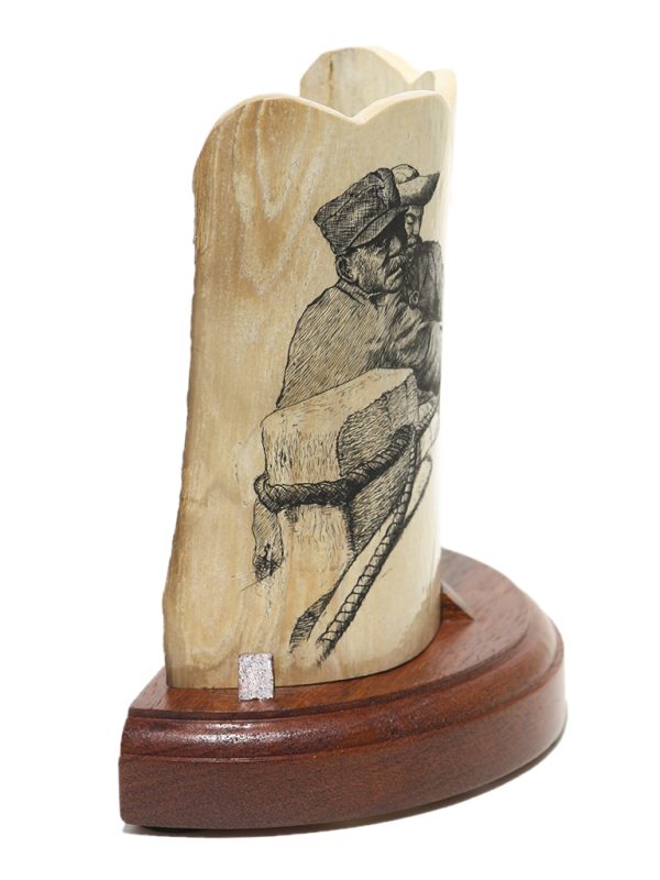 Gerry Dupont Scrimshaw - Mounting an Iron