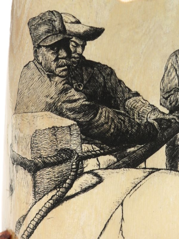 Gerry Dupont Scrimshaw - Mounting an Iron