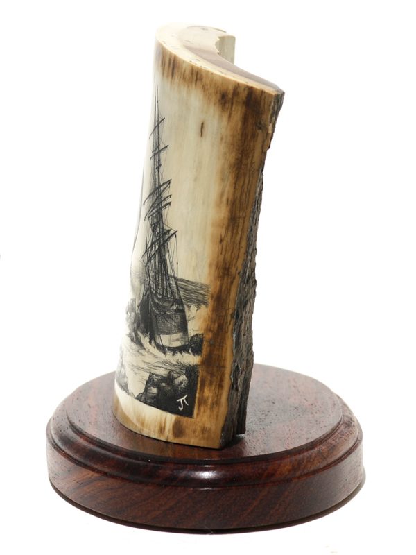 Jane Tukarski Scrimshaw - On the Rocks