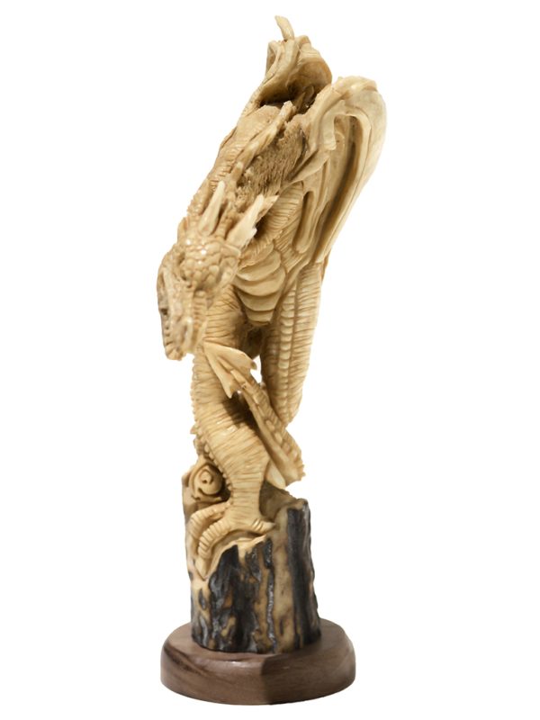 Unknown Carver - Fierce Dragon Carving
