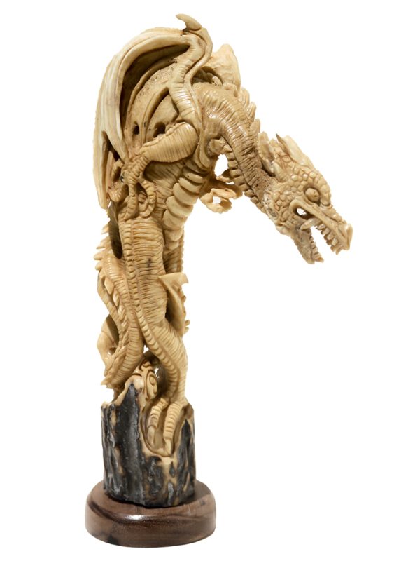 Unknown Carver - Fierce Dragon Carving