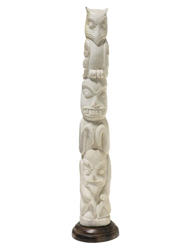 Unknown Carver - Totem Pole Carving