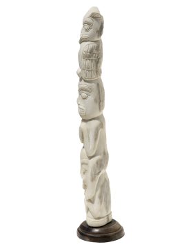 Unknown Carver - Totem Pole Carving