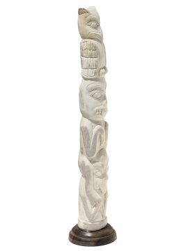 Unknown Carver - Totem Pole Carving