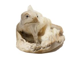 Unknown Carver - Iguana Carving