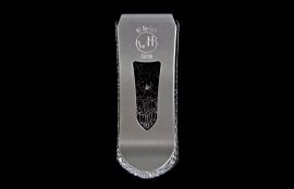 William Henry Zurich 'Blue Cache' Money Clip - Mammoth Tooth