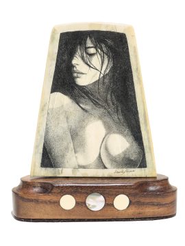 David Adams Scrimshaw - Portrait in Shadows
