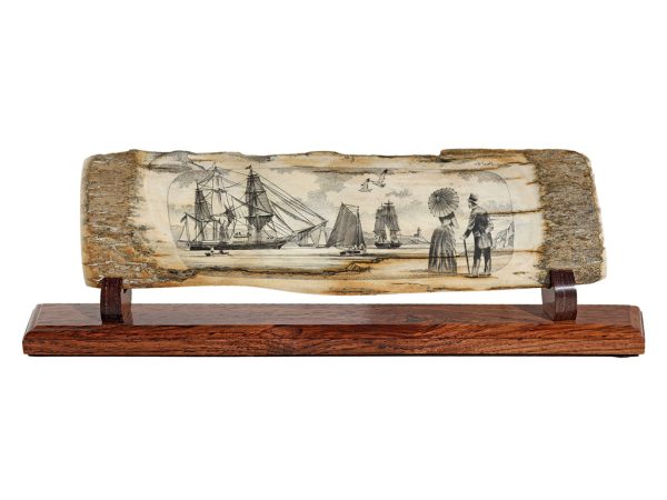 Jim Pauls Scrimshaw - At the Beach