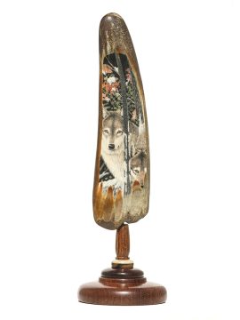 David Adams Scrimshaw - Autumn Wolf