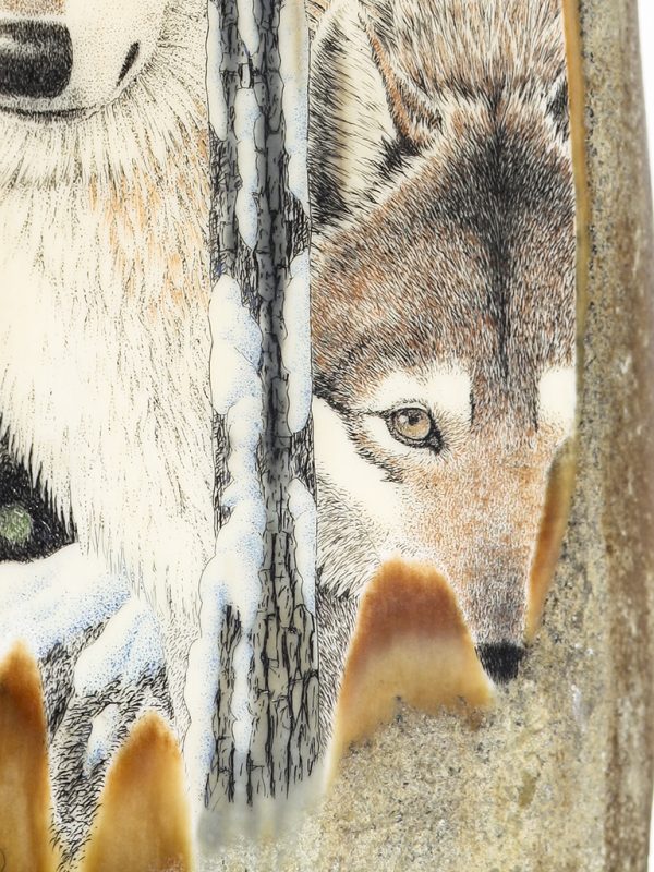 David Adams Scrimshaw - Autumn Wolf