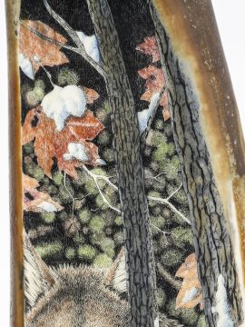 David Adams Scrimshaw - Autumn Wolf