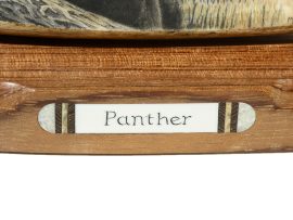Matt Stothart Scrimshaw - African Black Panther