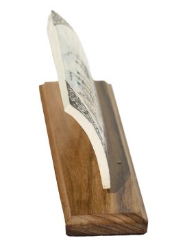 Yoko Gaydos Scrimshaw - Constitution vs Guerriere - Scrimshaw Collectror