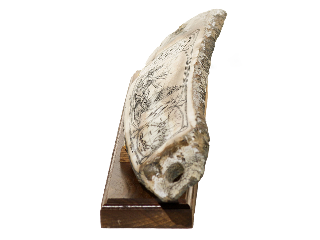 Gregg Olson Scrimshaw - Scrimshaw Collector
