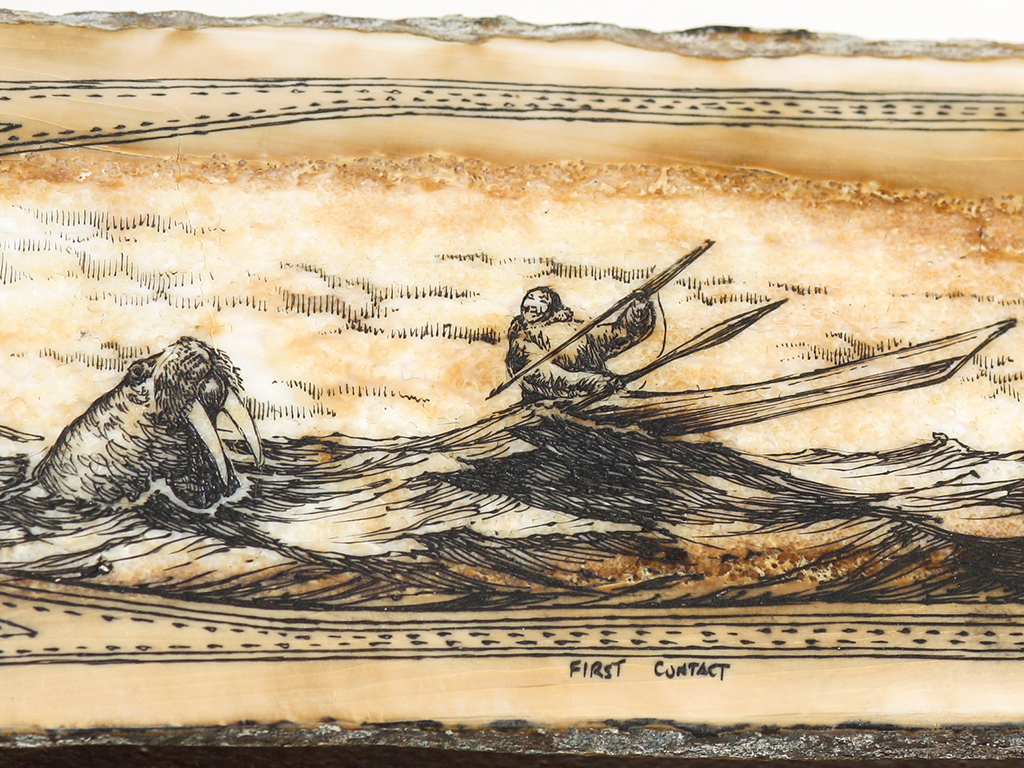Gregg Olson Scrimshaw - Scrimshaw Collector