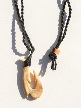 Ray Peters -Ancient Walrus Fish Hook - Makau