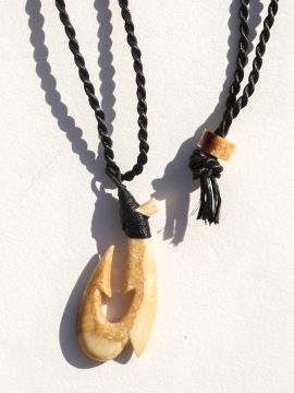 Ray Peters -Ancient Walrus Fish Hook - Makau