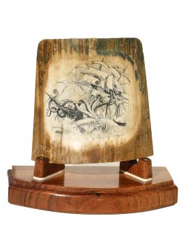 David Adams Scrimshaw - KRAKEN 1 SHIP 0