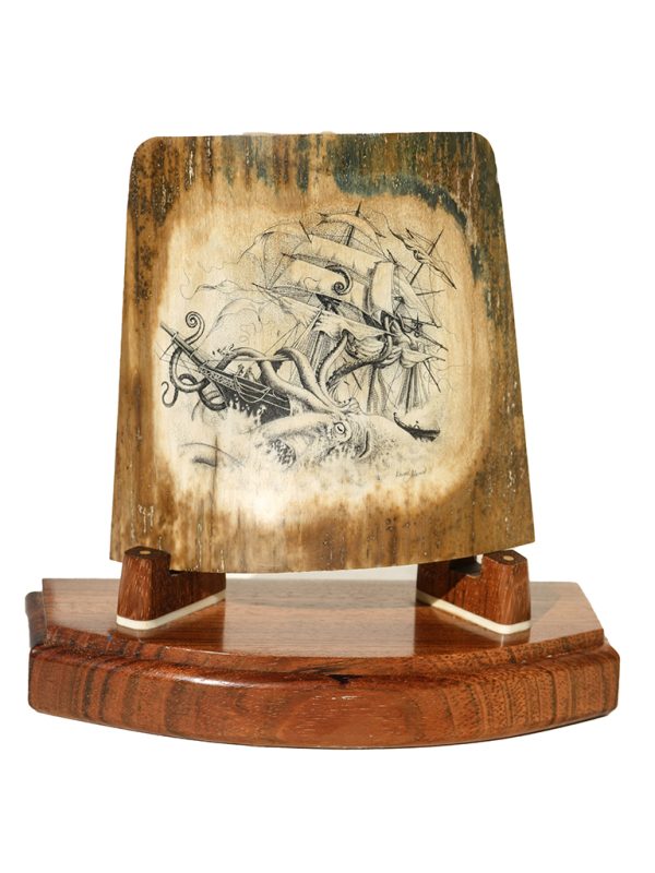 David Adams Scrimshaw - KRAKEN 1 SHIP 0