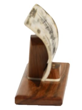 Gerry Dupont Scrimshaw - Whaleship, Wanderer, Stranded on the Rocks of Cuttyhunk Island, 1924