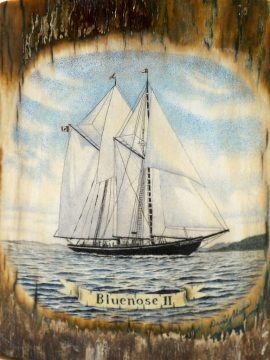 David Adams Scrimshaw - BLUENOSE II