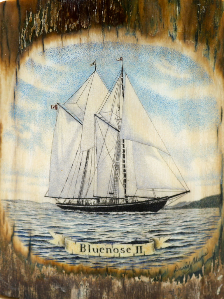 David Adams Scrimshaw - BLUENOSE II