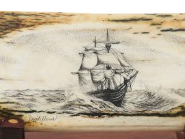 David Adams Scrimshaw - Gale Force Seas
