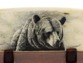 David Adams Scrimshaw - Grizzly on the Prowl