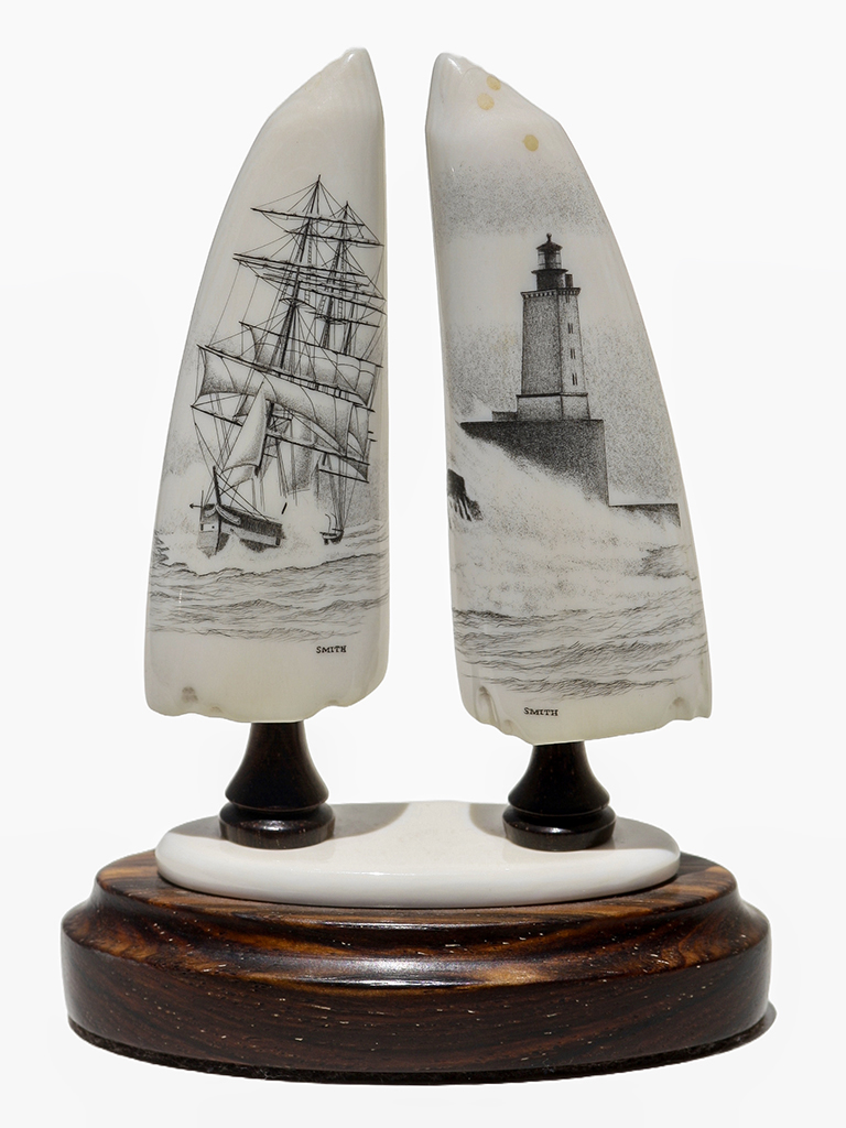 D. Smith Scrimshaw - St. George Reef Lighthouse