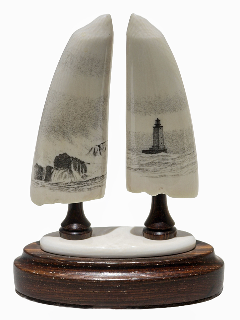 D. Smith Scrimshaw - St. George Reef Lighthouse