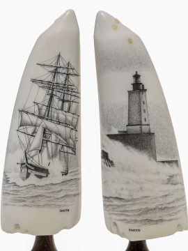 D. Smith Scrimshaw - St. George Reef Lighthouse