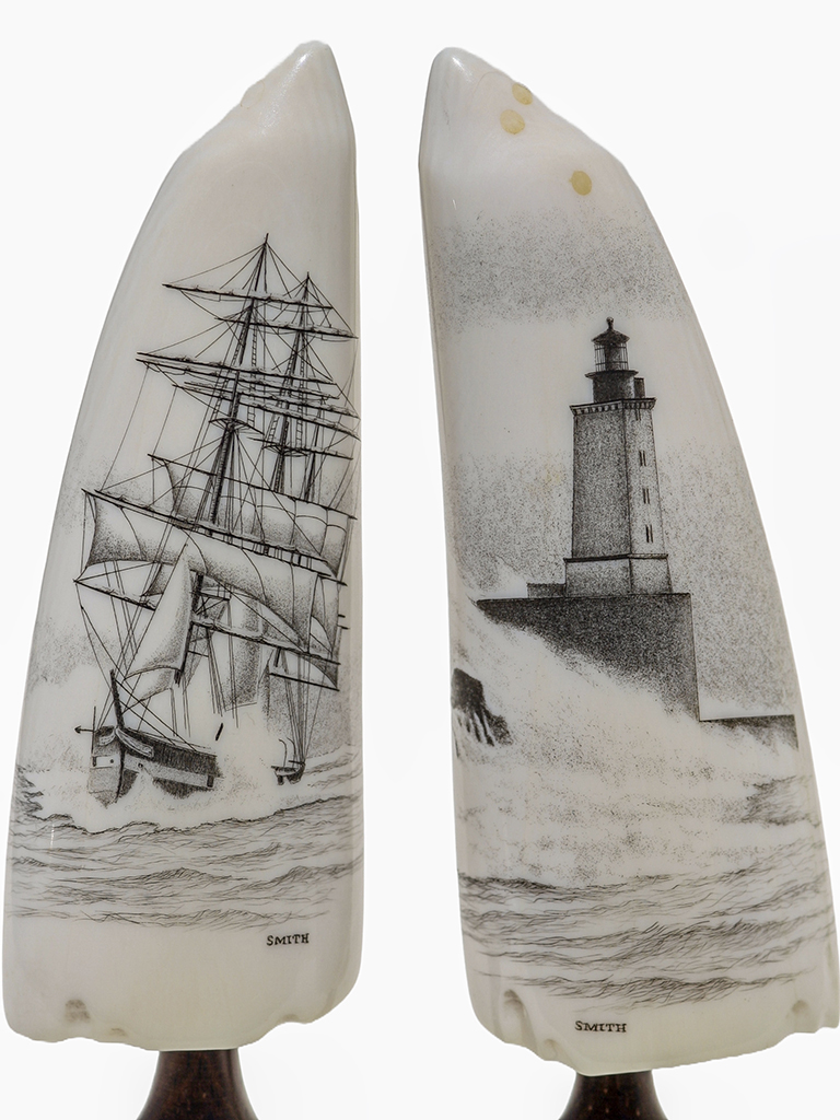 D. Smith Scrimshaw - St. George Reef Lighthouse