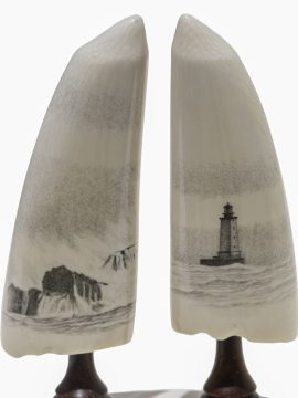 D. Smith Scrimshaw - St. George Reef Lighthouse