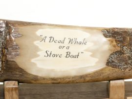 Dan Cronan Scrimshaw - A Dead Whale or a Stove Boat