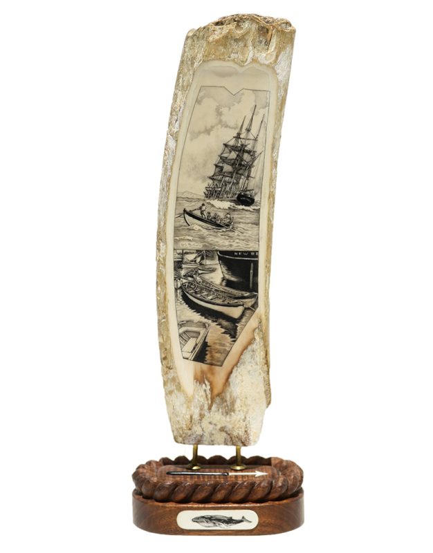 Kelly Mulford Scrimshaw - Wanderer at Sea