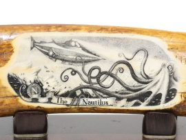David Adams Scrimshaw - Captain Nemo's Nautilus
