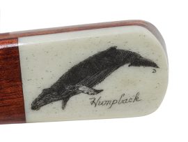 Gerry Dupont Scrimshaw - Scrimshaw Letter Opener