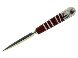 G. Dupont Scrimshaw - Scrimshaw Letter Opener