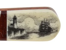 G. Dupont Scrimshaw - Scrimshaw Letter Opener