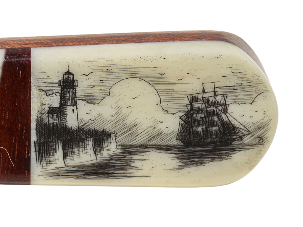 G. Dupont Scrimshaw - Scrimshaw Letter Opener