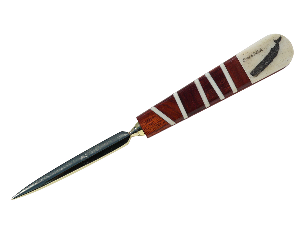 G. Dupont Scrimshaw - Scrimshaw Letter Opener