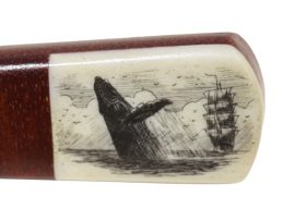 G. Dupont Scrimshaw - Scrimshaw Letter Opener
