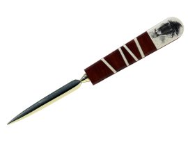 G. Dupont Scrimshaw - Scrimshaw Letter Opener