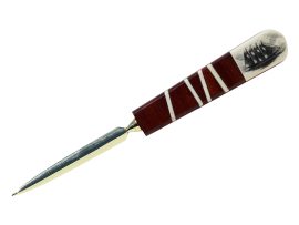 Scrimshaw Letter Opener