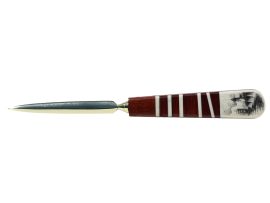 G. Dupont Scrimshaw - Scrimshaw Letter Opener