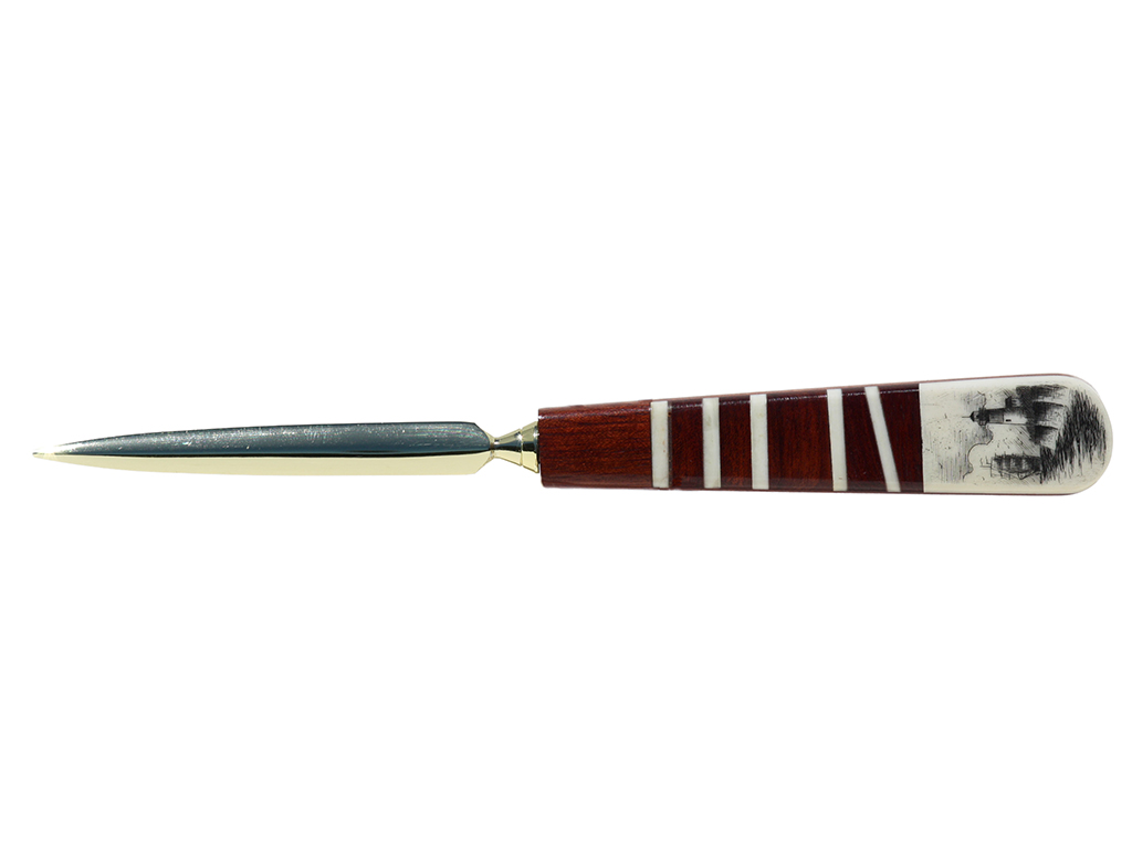G. Dupont Scrimshaw - Scrimshaw Letter Opener