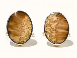 Jim Jenkins - Ancient Walrus Tusk Ivory Cufflinks