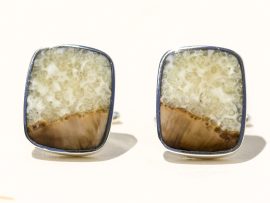 Jim Jenkins - Ancient Walrus Tusk Ivory Cufflinks